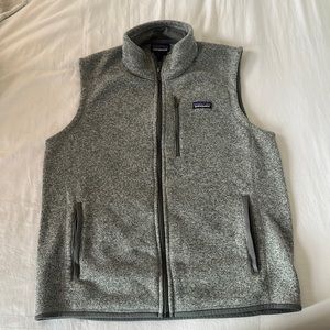 Patagonia Grey Better Sweater vest Large
